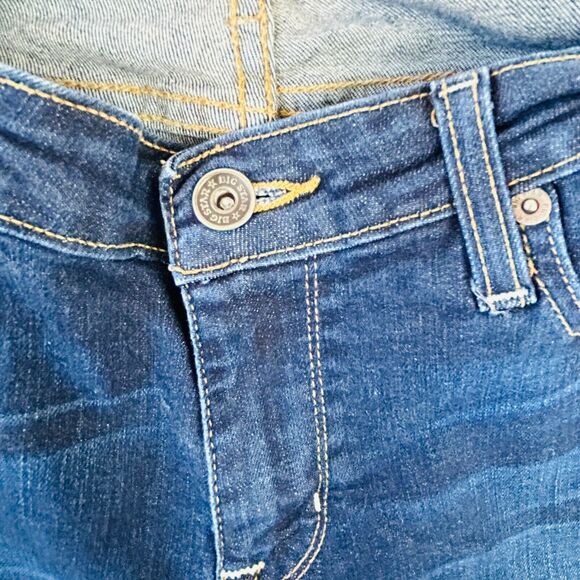 BIG STAR Mid Rise Boot Jeans Size 31 Hazel Regular Indigo Slimming - Picture 8 of 16